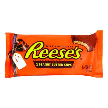 REESES Hershey's  Chocolate Peanut Butter Candy Bar 1 lb 93741